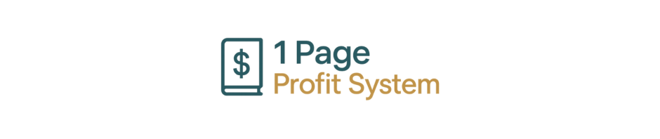 1 Page Profit System Review!
